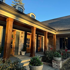 Refinished Cedar Columns in Columbia, SC 0