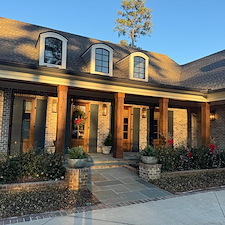 Refinished Cedar Columns in Columbia, SC 1