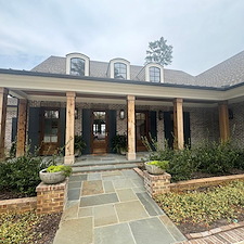 Refinished Cedar Columns in Columbia, SC 2