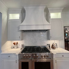 White Kitchen Cabinets in Columbia, SC 1