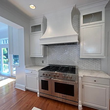 White Kitchen Cabinets in Columbia, SC 3