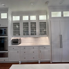 White Kitchen Cabinets in Columbia, SC 4